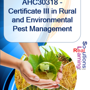 AHC30318 - Certificate III in Rural and Environmental Pest Management